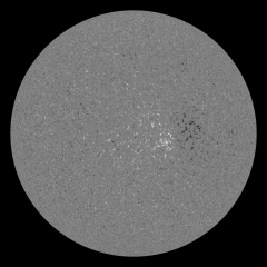 Image of Sun's magnetic field