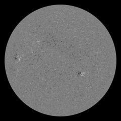 Image of Sun's magnetic field