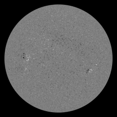 Image of Sun's magnetic field