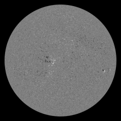 Image of Sun's magnetic field