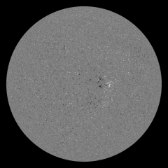 Image of Sun's magnetic field