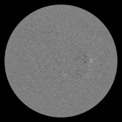 Image of Sun's magnetic field