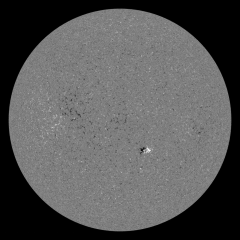 Image of Sun's magnetic field