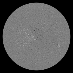 Image of Sun's magnetic field