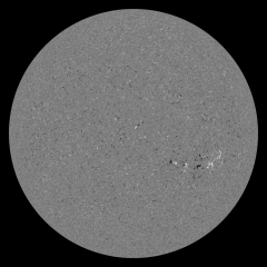 Image of Sun's magnetic field