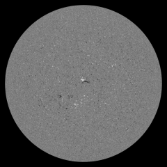 Image of Sun's magnetic field