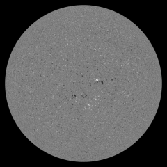 Image of Sun's magnetic field