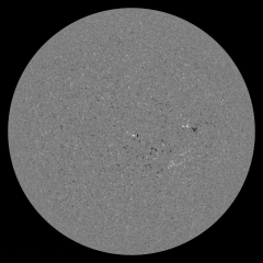 Image of Sun's magnetic field