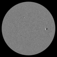 Image of Sun's magnetic field