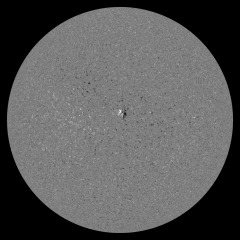 Image of Sun's magnetic field