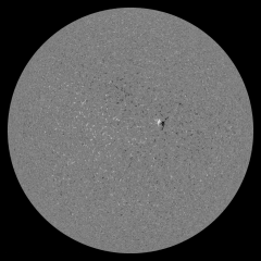 Image of Sun's magnetic field