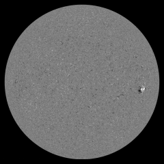 Image of Sun's magnetic field