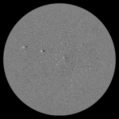 Image of Sun's magnetic field