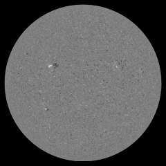 Image of Sun's magnetic field