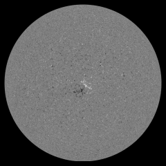 Image of Sun's magnetic field