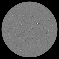 Image of Sun's magnetic field