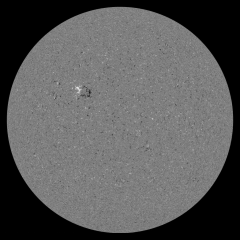 Image of Sun's magnetic field