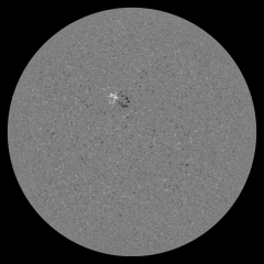 Image of Sun's magnetic field