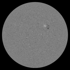 Image of Sun's magnetic field