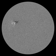 Image of Sun's magnetic field