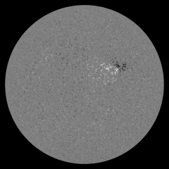 Image of Sun's magnetic field