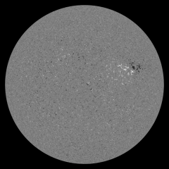 Image of Sun's magnetic field