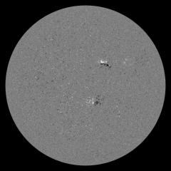 Image of Sun's magnetic field