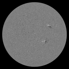 Image of Sun's magnetic field