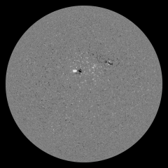 Image of Sun's magnetic field