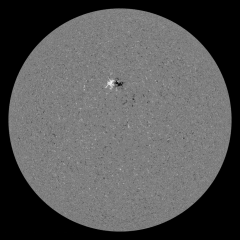 Image of Sun's magnetic field