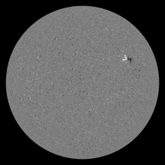 Image of Sun's magnetic field