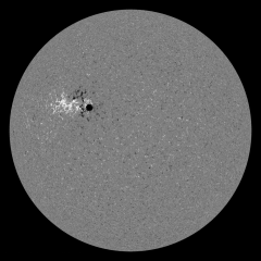 Image of Sun's magnetic field