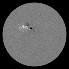 Image of Sun's magnetic field