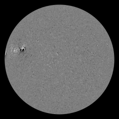 Image of Sun's magnetic field