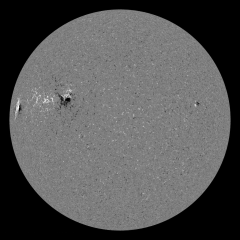 Image of Sun's magnetic field