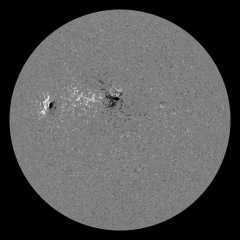 Image of Sun's magnetic field