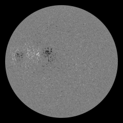 Image of Sun's magnetic field