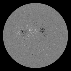 Image of Sun's magnetic field