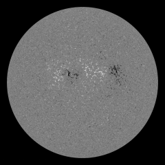 Image of Sun's magnetic field