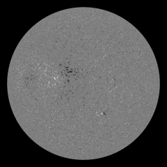 Image of Sun's magnetic field