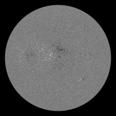 Image of Sun's magnetic field