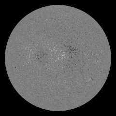 Image of Sun's magnetic field