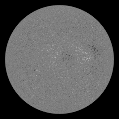 Image of Sun's magnetic field