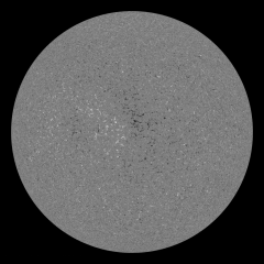 Image of Sun's magnetic field