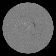 Image of Sun's magnetic field