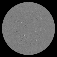 Image of Sun's magnetic field