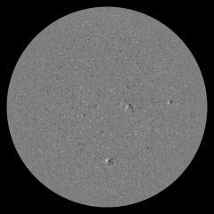 Image of Sun's magnetic field