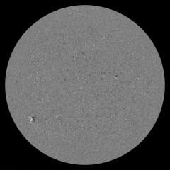 Image of Sun's magnetic field