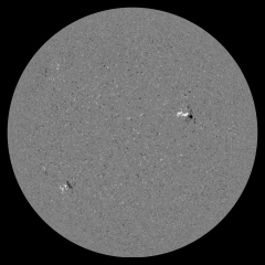 Image of Sun's magnetic field