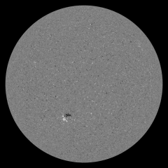 Image of Sun's magnetic field